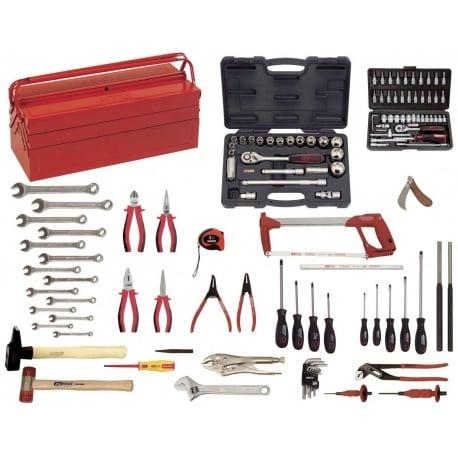 Composition d'outils pour la mécanique générale 131 pcs - KS Tools | 911.0131_0