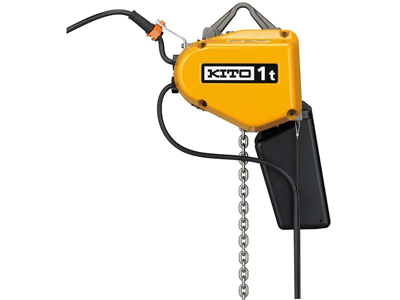 Palan électrique à chaîne EQ KITO - capacité 125 à 1000 kg - compact et performant_0