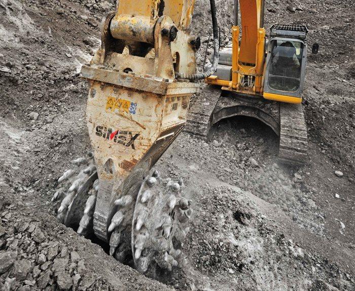 Fraise hydraulique à double tambour Simex TF 650 - Puissante et idéale pour travaux intensifs en conditions extrêmes_0