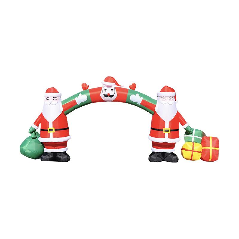 Gonflable Arche Père Noël - 15m x 2,5m x 7m - Norme CE EN 14960_0