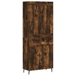 Helloshop26 - Buffet bahut commode armoire meuble de rangement organisateur cuisine salle de séjour salon haut 69,5 x 34 x 180 cm 02_0033516 - 300021_0
