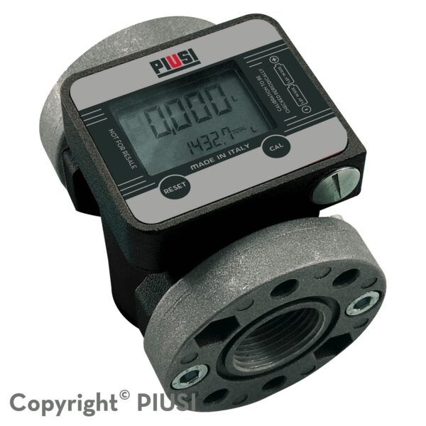 K600/3 - débitmètre électronique carburant - piusi - liquide : gasoil - débit : jusqu’à 100 l/min_0