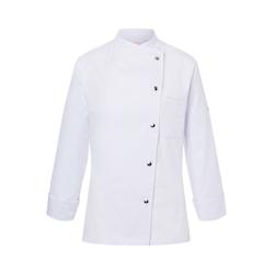 KARLOWSKY Veste de cuisine femme, manches longues, avec boutons, BLANC , 44 - 44 blanc 4040857985149_0