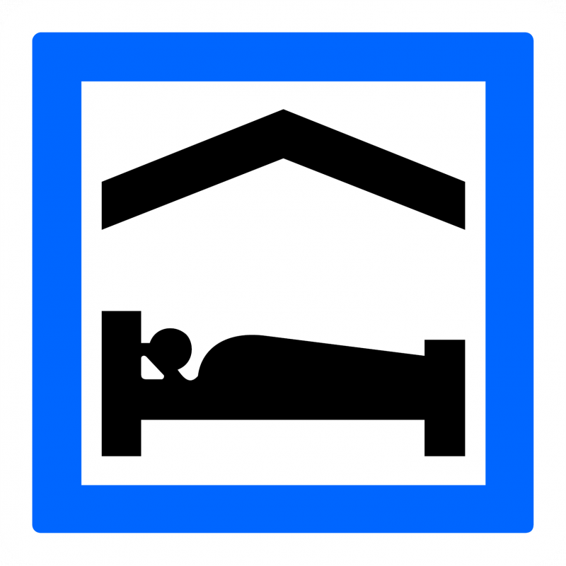 Panneau services chambre d'hôtes ou gîte CE5B_0