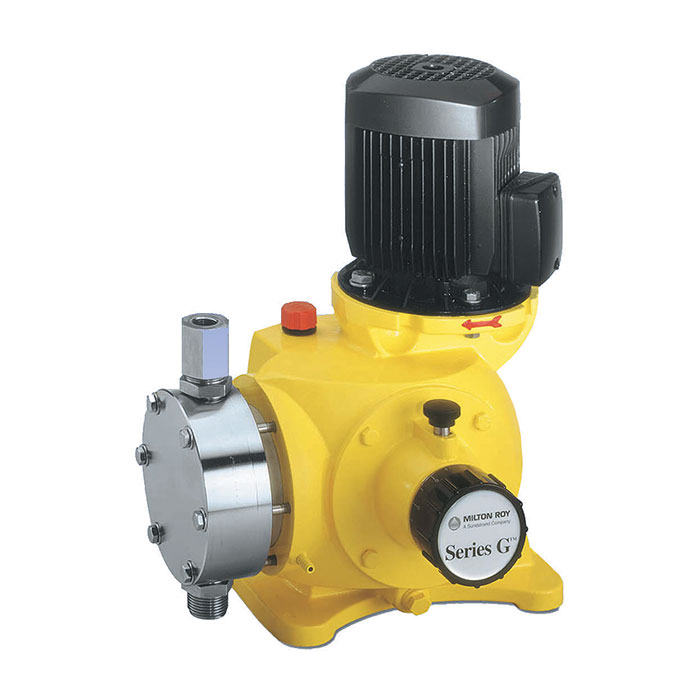 Pompe doseuse électromagnétique à membrane sèche - Débit jusqu'à 1200 l/h - Pression jusqu'à 10 bar - Inox, PP ou PVDF - Modèle GB_0