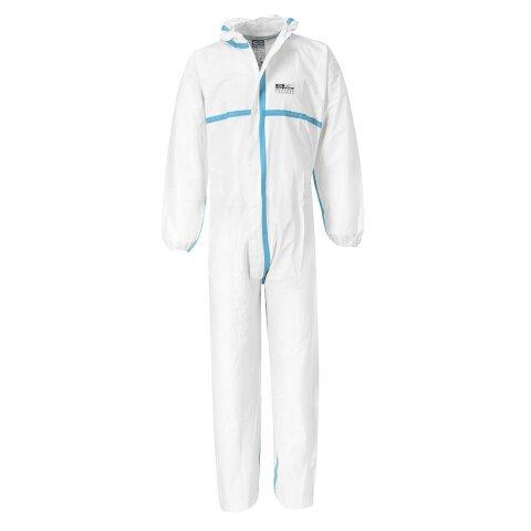PORTWEST ST60 COMBINAISON BIZTEX® MICROPOREUSE TYPE 4/5/6 (PK50) BLANC - TAILLE XXL - STANDARD