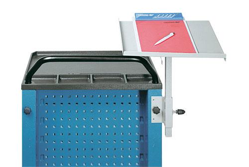 Pupitre réglable - Compatible servantes d'atelier et établis mobiles - Surface d'écriture 310x400 mm - Réf. 5806860_0