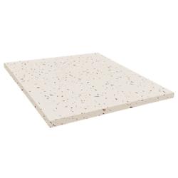 Restootab - Plateau 90x90 decor terrazzo cassata - blanc Bois manufacturé PL-9090M-TER.CAS_0