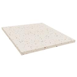 Restootab - Plateau 90x90 decor terrazzo cassata - blanc Bois manufacturé 3760371515172_0