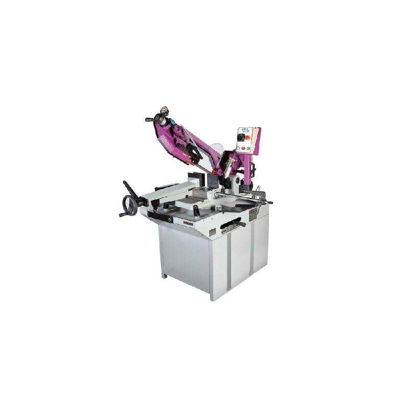 Scie à ruban manuelle SR 275 DG DA - 400V 1100W - Sidamo - Avec archet en fonte et capacité de coupe jusqu'à 255 x 150 mm_0