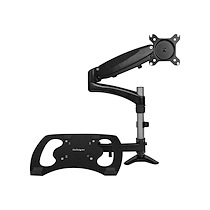 STARTECH.COM LAPTOP MONITOR STAND - COMPUTER MONITOR STAND - FULL MOTION ARTICULATING - VESA MOUNT MONITOR DESK MOUNT - KIT DE MONTAGE - POUR ÉCRAN LCD / ORDINATEUR PORTABLE (BRAS RÉGLABLE)