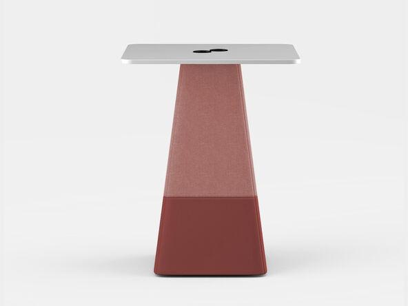 Table haute PowerTab avec structure rembourée acoustique_0