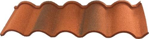 Tuiles métalliques canal ou romane, revêtues de pierre naturelle - METROTILE® Canal ROMANA_1