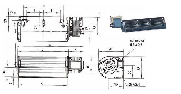 Ventilateur tangentiel qlz06/0030 a107-3038l-72 aar ebmpapst_0