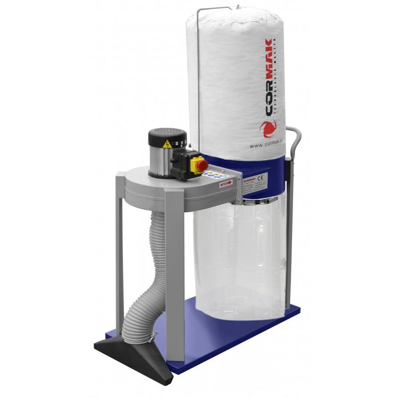 Aspirateur à copeaux pour machine à bois Cormak FM230 L1 - moteur 750W - capacité 1000 m3/h - 230V_0