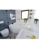 Baignoire d'angle LOS Angeles 160 x 75 cm ou 180 x 110 cm_0