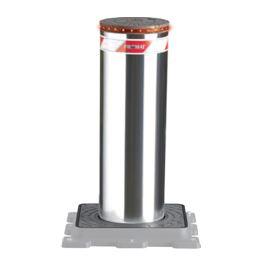 Borne escamotable automatique anti-bélier 275K4*700 en inox - Crash testée, norme NF98-310 et PMR_0