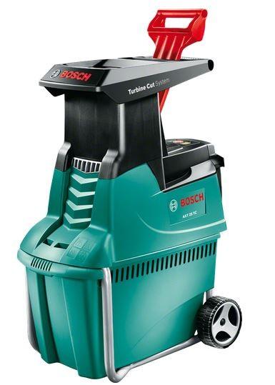 Broyeur de végétaux BOSCH AXT 25 TC - Système Turbine-Cut - 2500W - Débit 230kg/h - Coupe jusqu'à 45mm_0
