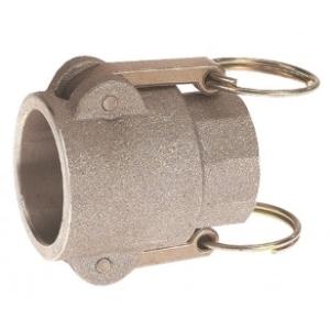 Coupleur femelle - Type D - Aluminium - Joints NBR - Filetage BSP - Réf. : 06CFA_0