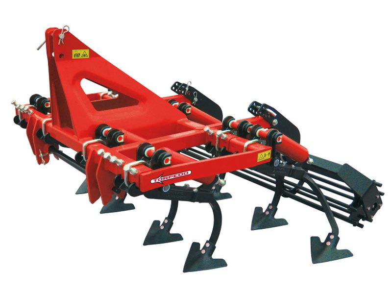Cultivateur agricole Torpedo - largeur 1,8 à 2,6 m - châssis structurel 80x80x8mm et socs patte d'oie_0