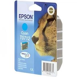 EPSON Cartouche d'encre T0712 Cyan - Guépard (C13T07124012) Epson - 3666373877204_0