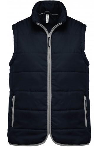 Gilet professionnel sans manches matelassé - 100% polyester ripstop - modèle K6116_0