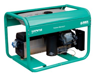 Groupe électrogène à usage intensif, puissance maximum 7 kW - EXPLORER 7510 XL27_0