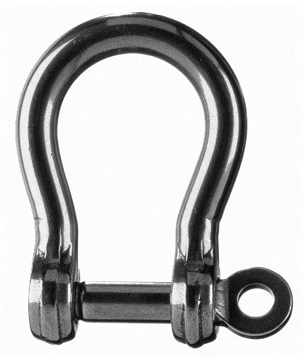 Manille inox forgée lyre_0