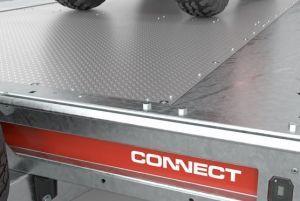 Option plancher alu Connect 476 - 360x201 - Revêtement en aluminium damier fin 3 barres_0