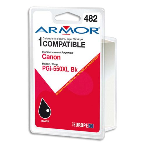 Armor cartouche compatible jet d'encre noir canon pgi-550xl b12623r1_0