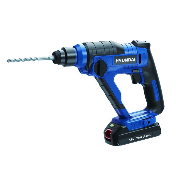 Perforateur & burineur - Hyundai - sans fil 20V - force de frappe 1.3J - HMPN20V_0