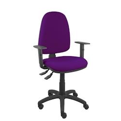Piqueras y Crespo Silla Aýna S bali morado con brazos regulables - violet multi-matériau 04ASB760B10CRN_0