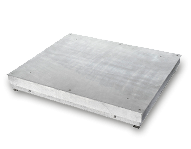 Plateforme de pesage PFK988-E1500 - 1500 kg - Précision 2 g - Acier inoxydable - Homologation ATEX Cat.3GD / FM Div2_0