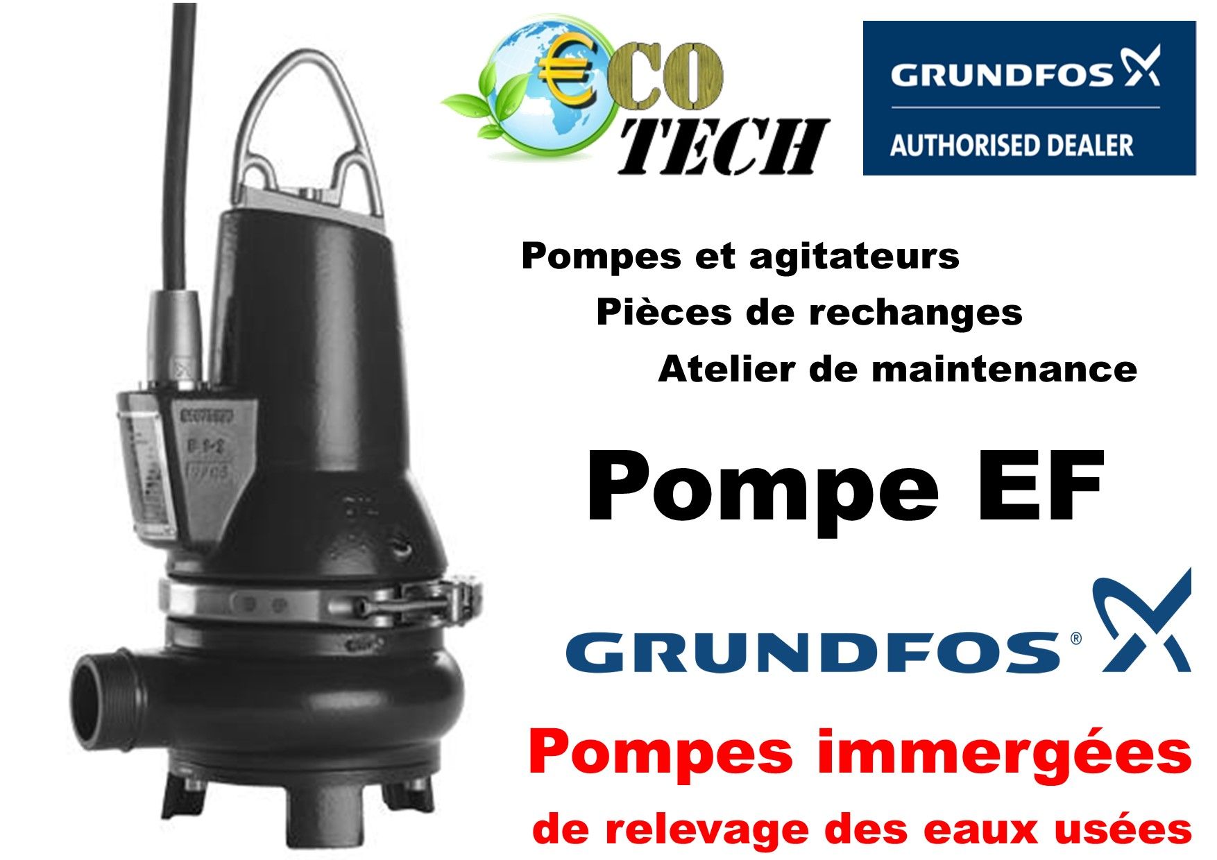 Pompe ef grundfos relevage eaux usées des bâtiments collectifs et tertiaires_0