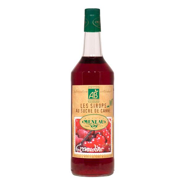 MAISON MENEAU SIROP DE GRENADINE BIO 1 L SIROPS BIO