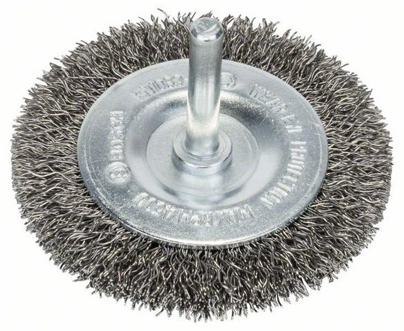BOSCH 2608622121 - Roue métallique type Wire Wheel - diamètre 7 cm - fil 0,3 mm_0