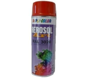 AEROSOL PEINTURE ART ROUGE TRAFIC RAL 3020