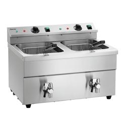 Bartscher Friteuse à Induction 2 x 8 Litres - 0641094640316_0