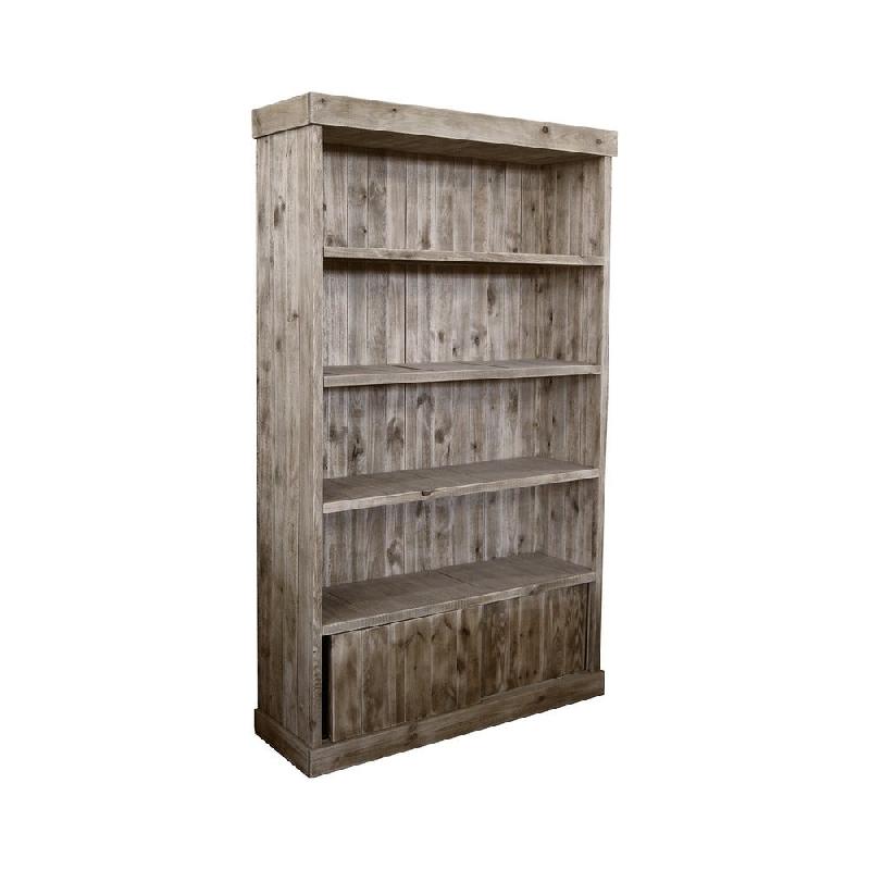 Buffet Héritage 4 niveaux L119xP45xH200cm avec caisson bas 2 portes - Epaisseur_0