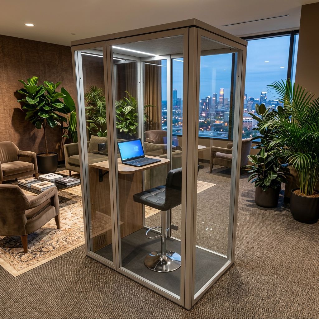 Cabine / Pod de bureau insonorisée / Phone box : de 1 à 6 places_1