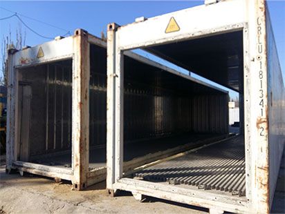 Chambre isotherme  de 60 m2 containers 40 hc exfrigo._0