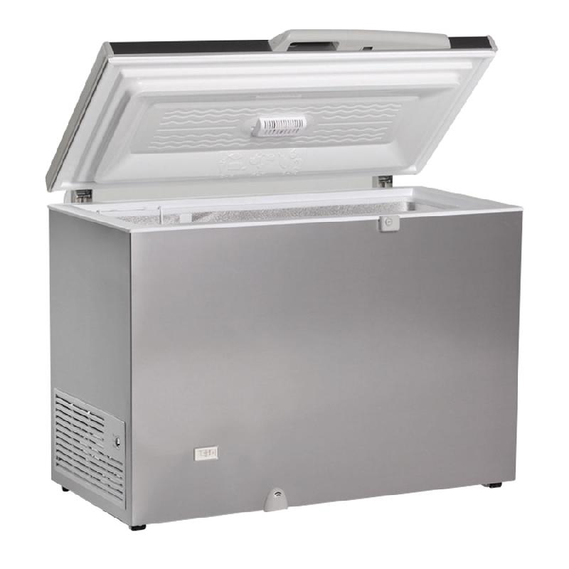 Congélateur coffre aspect inox  220l - CHI 220_0