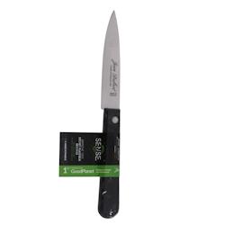 Couteau office 9 cm Sense noir -  Autre Inox Jean Dubost - inox 3219332237825_0