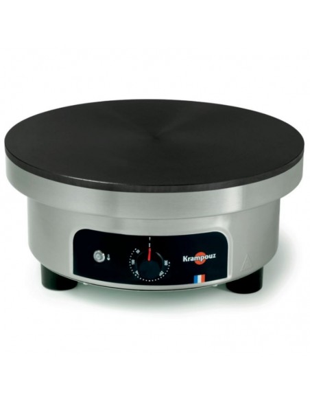 Crêpière électrique KRAMPOUZ - plaque fonte diamètre 40 cm - 3600W - Gamme CONFORT - CTRO4AA-KR_0