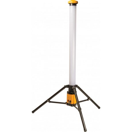 Éclairage de chantier - Bizline - Lampadaire LED 36 W rechargeable sur trépied - IP54 - Batterie lithium 7.4V 15AH_0