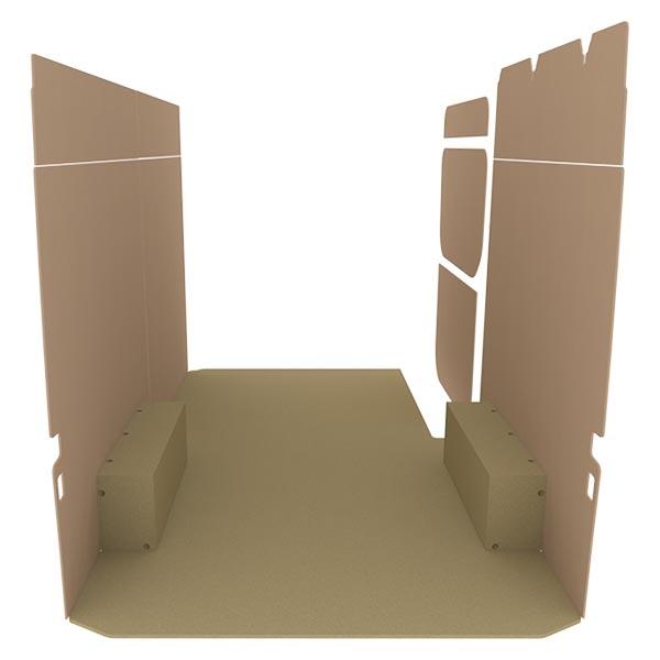 Habillage bois natural K2 aggloméré + MDF / Portes arrière incluses_0