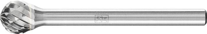 Petite fraise sur tige forme KUD D. 6 mm L. Tête 5 mm D. De la tige 3 mm carbure engrènement 3 PLUS PFERD_0