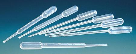 PIPETTES COMPTE-GOUTTES EN PLASTIQUE 3 ML - LELABORANTIN - 723223TS