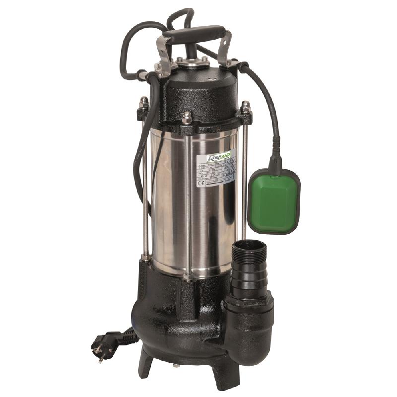 Pompe de relevage pour eaux vannes - 1500 W Vortex PRPVC1501V - Débit 31 m3/h - Hauteur 15 m_0