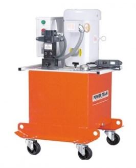 Pompe électrique mobile PE400 - double effet, jusqu'à 1000 Tonnes, débit 16L/min à 15 bar et 5,6L/min à 700 bar_0